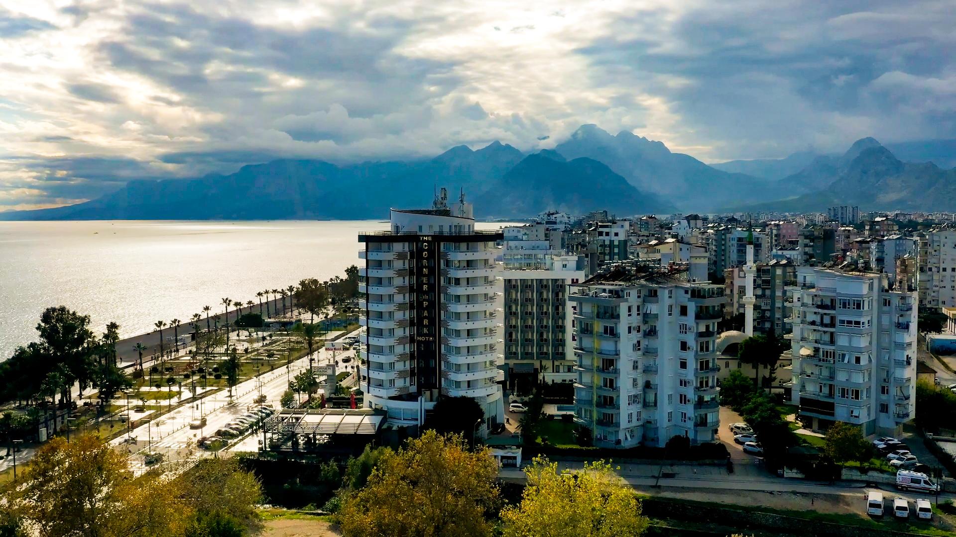 The Corner Park Hotel Antalya Bagian luar foto