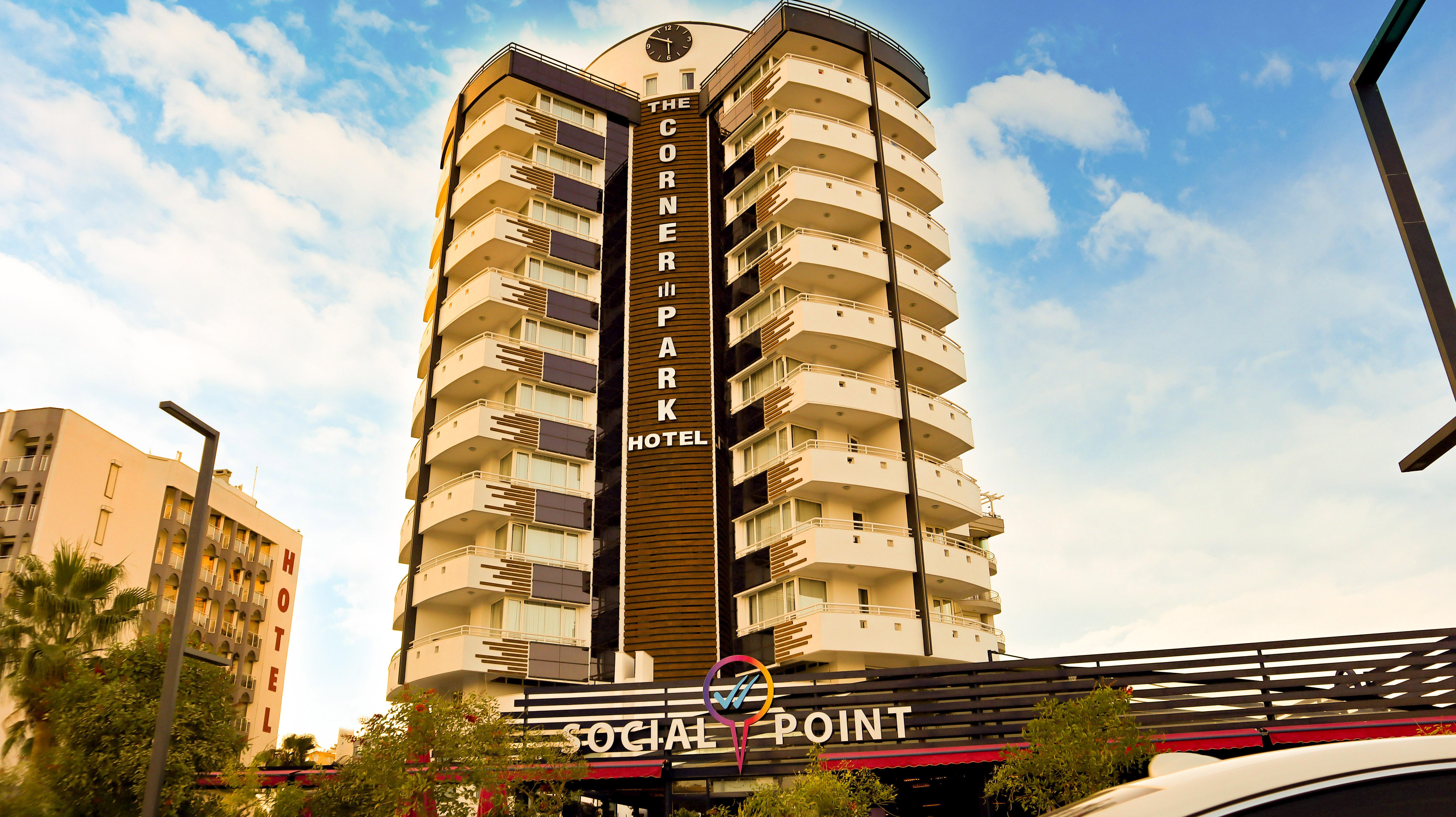 The Corner Park Hotel Antalya Bagian luar foto