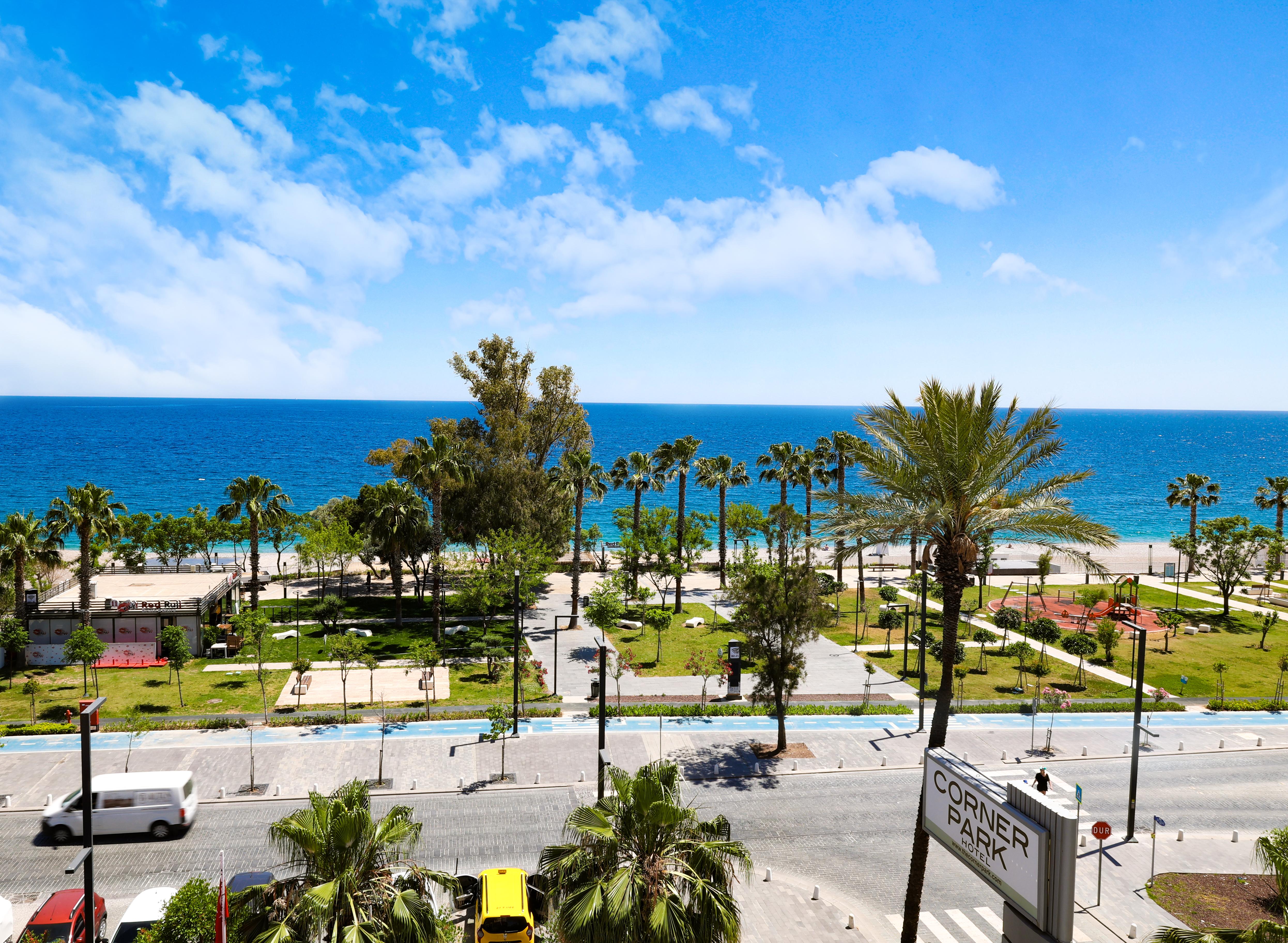The Corner Park Hotel Antalya Bagian luar foto